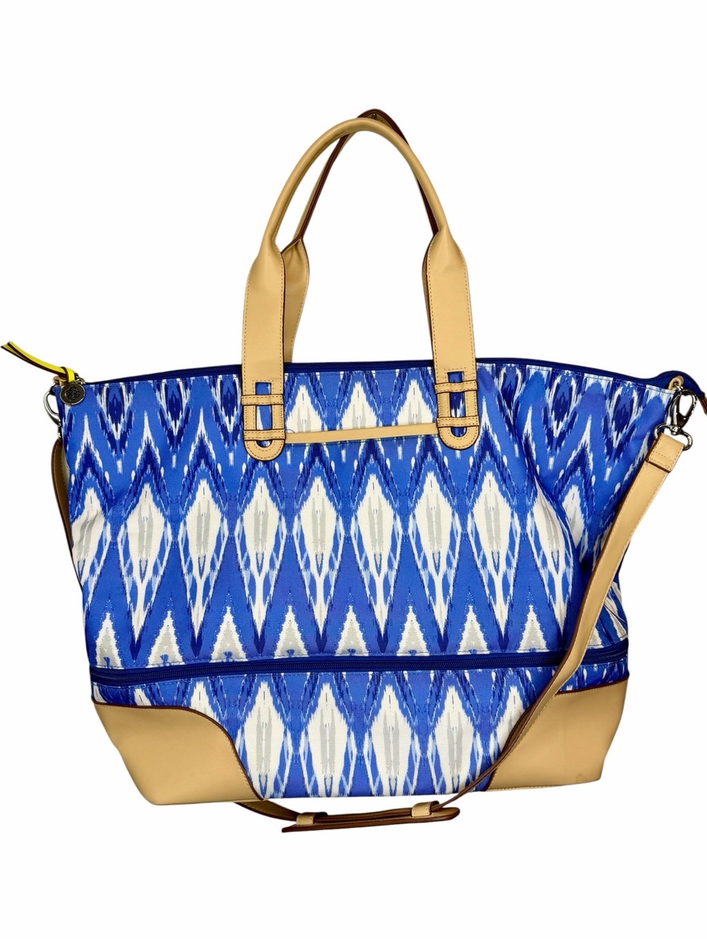 Stella & Dot Ikat Tote with Removable Shoulder Strap One Size